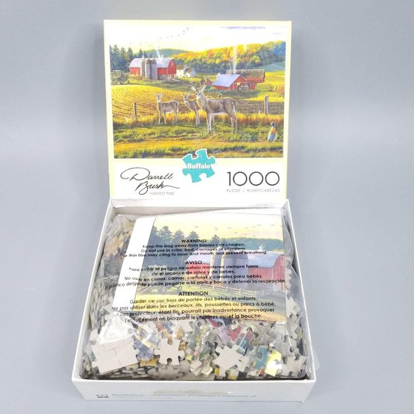 Buffalo Jigsaw Harvest Time 1000pc Bonus Poster - Picture 3 of 8